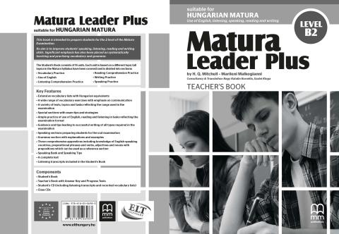 matura leader plus b2 (hungarian edition) teacher's book